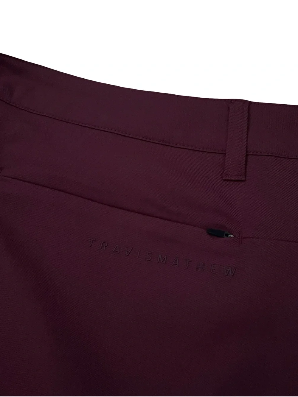 Travis Mathew Sport Mode Jogger Pant Mens Size 36 Mauve Wine Performance Golf